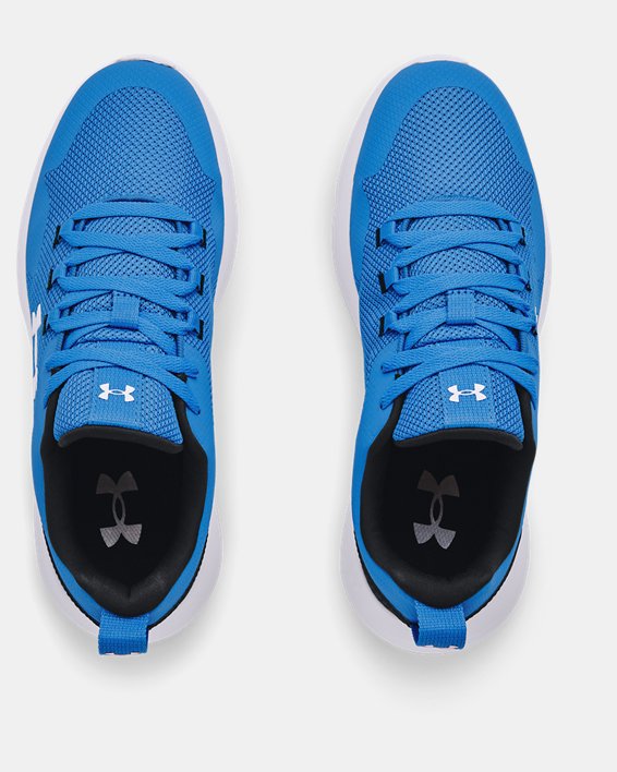 Men's UA Essential Sportstyle Shoes in Blue image number 2